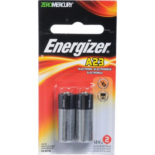 Energizer A23 12V Alkaline Battery (2 Pack) A23-2