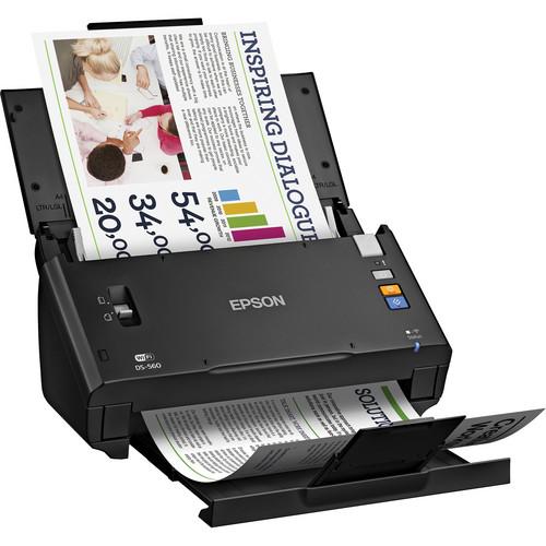 Epson WorkForce DS-560 Wireless Color Document Scanner, Epson, WorkForce, DS-560, Wireless, Color, Document, Scanner