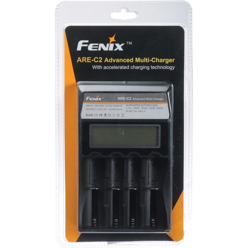 Fenix Flashlight 4-Bay Li-Ion/Ni-MH Multi-Charger ARE-C2