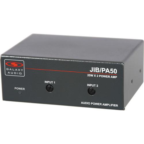 Galaxy Audio JIB/PA50 Compact Stereo Power Amplifier JIB/PA50, Galaxy, Audio, JIB/PA50, Compact, Stereo, Power, Amplifier, JIB/PA50