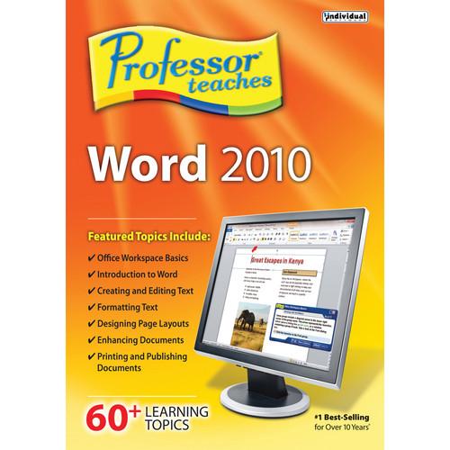 Individual Software Professor Teaches Word 2010 PTWORD2010