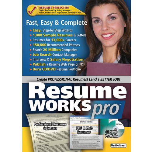 Individual Software Resume Works Pro (Download) RESWORKSPRON