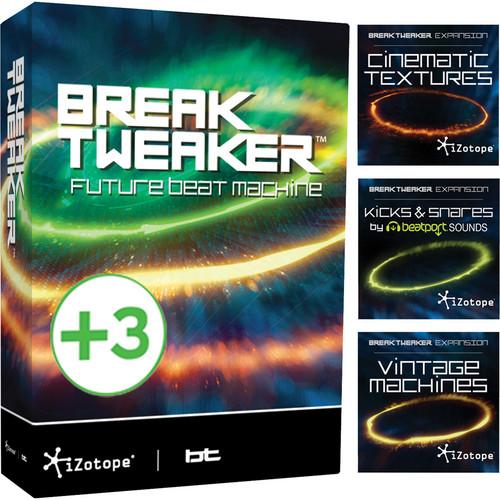 iZotope BreakTweaker Expanded with 3 Sound BREAKTWEAKER EXPANDED, iZotope, BreakTweaker, Expanded, with, 3, Sound, BREAKTWEAKER, EXPANDED
