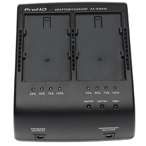 JVC Dual Battery Charger/AC Adaptor with LED Charge AA-S3602I