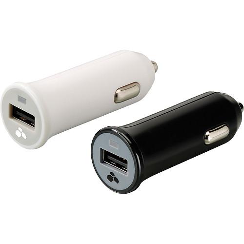 Kanex USB Car Charger (2-Pack, Black and White) CLAUSB2X