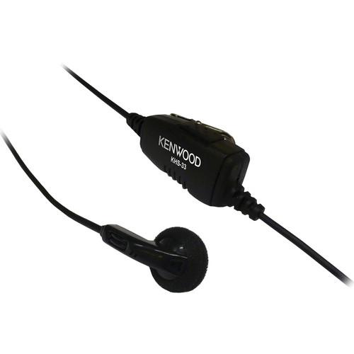 Kenwood KHS-33 Clip Mic with Earphone for PKT-23 KHS-33