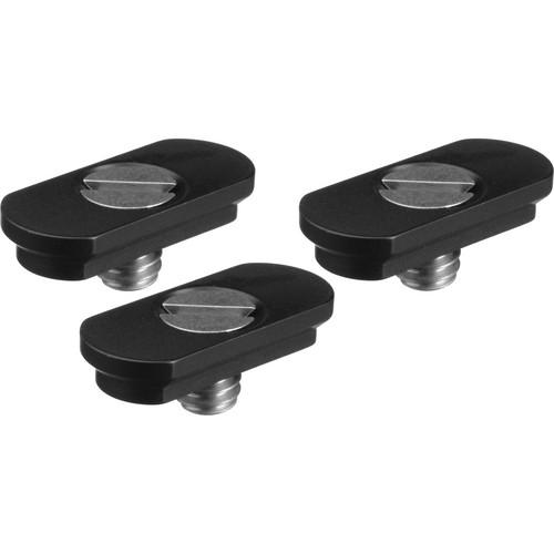 Leica Mounting Plates for Ball Head 24 and 38 (Set of 3) 14115, Leica, Mounting, Plates, Ball, Head, 24, 38, Set, of, 3, 14115