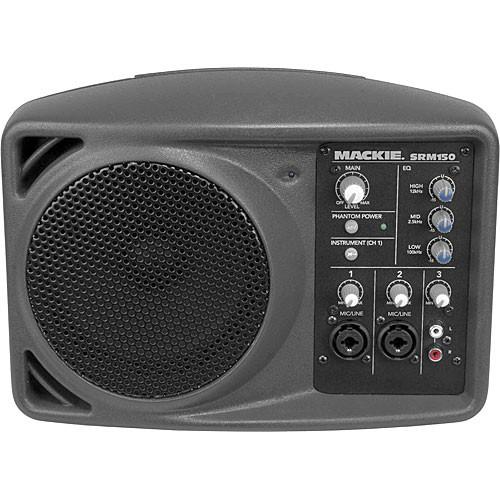Mackie SRM150 Compact Active PA System with Speaker Bag Kit