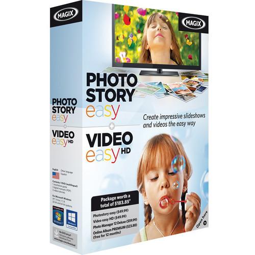 MAGIX Entertainment Photostory easy & Video easy MID015056, MAGIX, Entertainment, Photostory, easy, &, Video, easy, MID015056