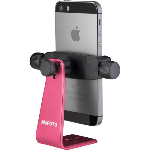 MeFOTO SideKick360 Smartphone Tripod Adapter (Hot Pink) MPH100H, MeFOTO, SideKick360, Smartphone, Tripod, Adapter, Hot, Pink, MPH100H