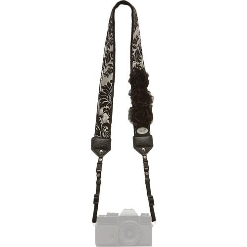 Mod Premium Camera Strap (Silver Victorian with Flowers) MOD5217