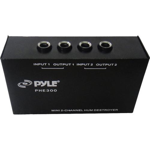Pyle Pro PHE300 Mini 2-Channel Hum Destroyer PHE300, Pyle, Pro, PHE300, Mini, 2-Channel, Hum, Destroyer, PHE300,