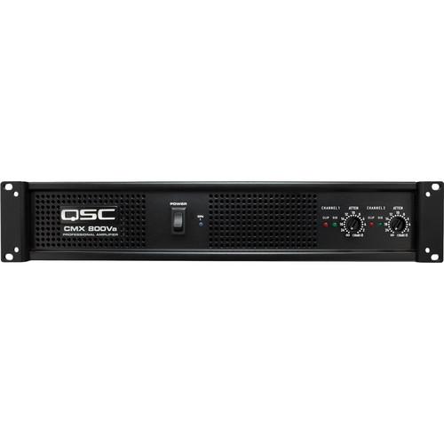 QSC CMX800Va 1200W Professional Power Amplifier (2RU) CMX800VA, QSC, CMX800Va, 1200W, Professional, Power, Amplifier, 2RU, CMX800VA