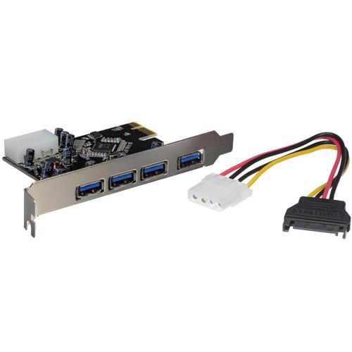 Sabrent  4-Port USB 3.0 PCIe 1.0a Card CP-4PTU, Sabrent, 4-Port, USB, 3.0, PCIe, 1.0a, Card, CP-4PTU, Video