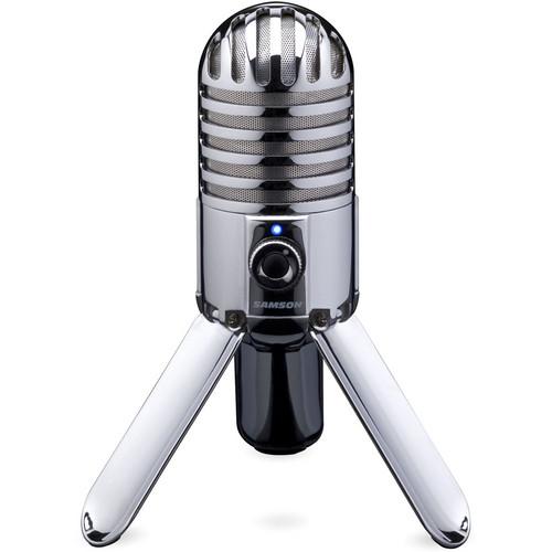 Samson Meteor Mic USB Condenser Microphone and Studio