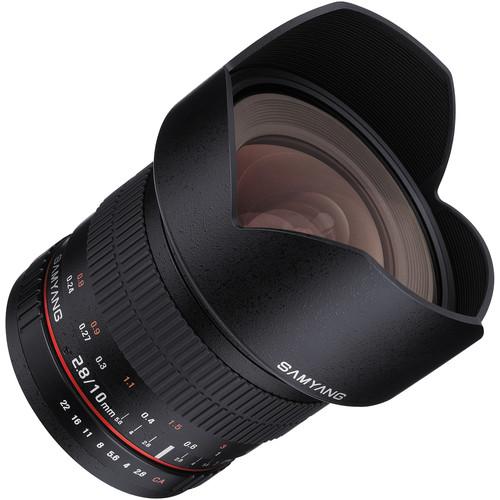 Samyang 10mm f/2.8 ED AS NCS CS Lens (Canon EF Mount) SY10M-C, Samyang, 10mm, f/2.8, ED, AS, NCS, CS, Lens, Canon, EF, Mount, SY10M-C