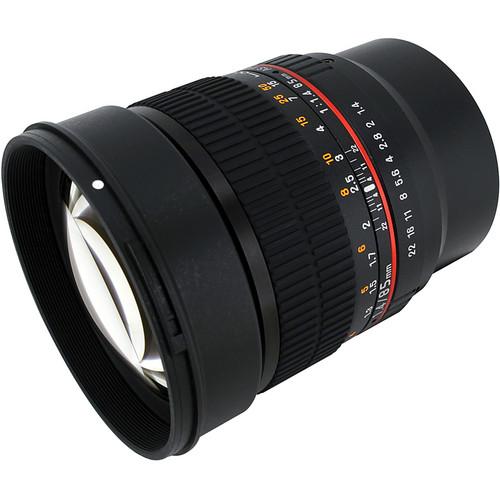 Samyang 85mm f/1.4 Aspherical IF Lens for Micro Four SY85M-MFT, Samyang, 85mm, f/1.4, Aspherical, IF, Lens, Micro, Four, SY85M-MFT
