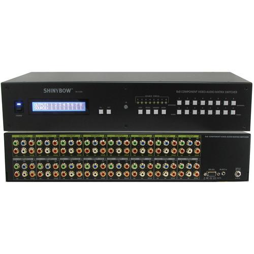Shinybow 8x8 Component Video HDTV Matrix Routing SB-5588LCM, Shinybow, 8x8, Component, Video, HDTV, Matrix, Routing, SB-5588LCM,