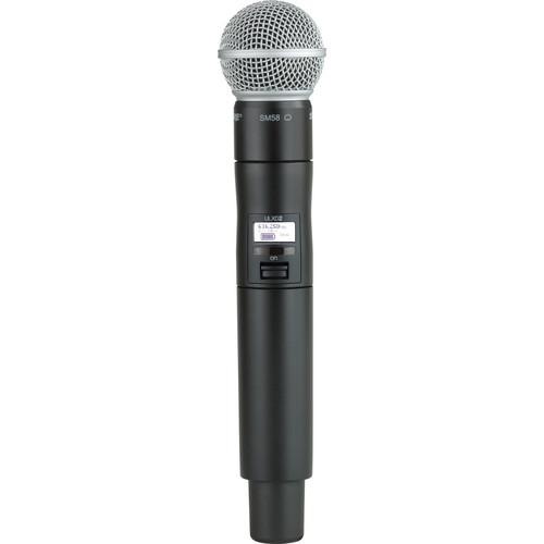 Shure ULXD2 Handheld Transmitter with SM58 ULXD2/SM58-H50, Shure, ULXD2, Handheld, Transmitter, with, SM58, ULXD2/SM58-H50,