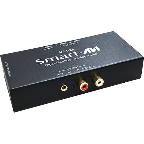 Smart-AVI SM-D2A Digital to Analog Audio Converter SM-D2A-S, Smart-AVI, SM-D2A, Digital, to, Analog, Audio, Converter, SM-D2A-S,