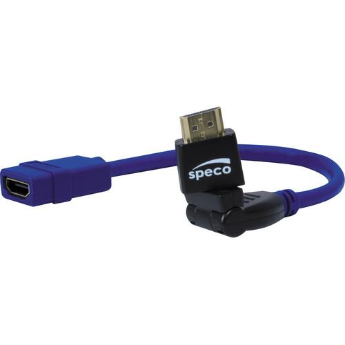 Speco Technologies HDMI Male to HDMI Female 360° HDM2FSW.5
