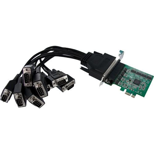 StarTech 8-Port RS-232 Serial PCIe Native Adapter Card PEX8S952, StarTech, 8-Port, RS-232, Serial, PCIe, Native, Adapter, Card, PEX8S952