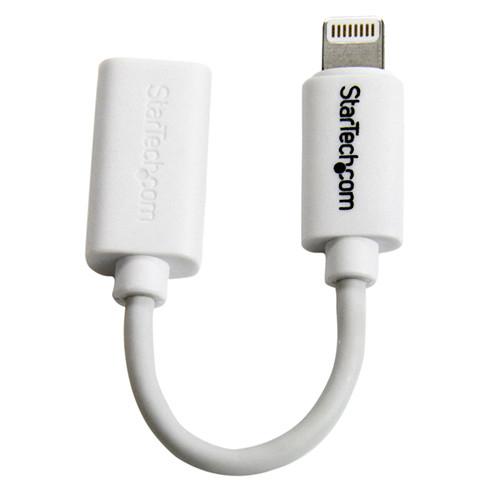 StarTech White Micro USB to Apple 8-pin Lightning USBUBLTW