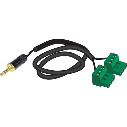 Symetrix 3.5mm TRS MIni to 3.5mm Euroblock Cable 40-0025, Symetrix, 3.5mm, TRS, MIni, to, 3.5mm, Euroblock, Cable, 40-0025,