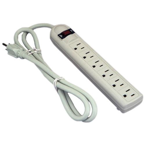 Tera Grand 6-Outlet Surge Protector with Safety Circuit SURG-1X6, Tera, Grand, 6-Outlet, Surge, Protector, with, Safety, Circuit, SURG-1X6