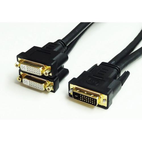 Tera Grand Dual Link DVI Male to 2 DVI Female Cable DVI-D-MFX2, Tera, Grand, Dual, Link, DVI, Male, to, 2, DVI, Female, Cable, DVI-D-MFX2