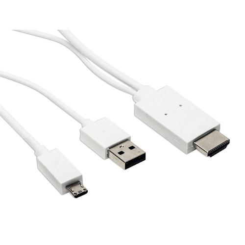 Tera Grand MHL micro-USB to HDMI Adapter Cable MHL-TE067, Tera, Grand, MHL, micro-USB, to, HDMI, Adapter, Cable, MHL-TE067,