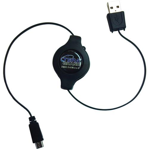Tera Grand USB 2.0 A to Micro USB Retractable RETU-AMICROB-04