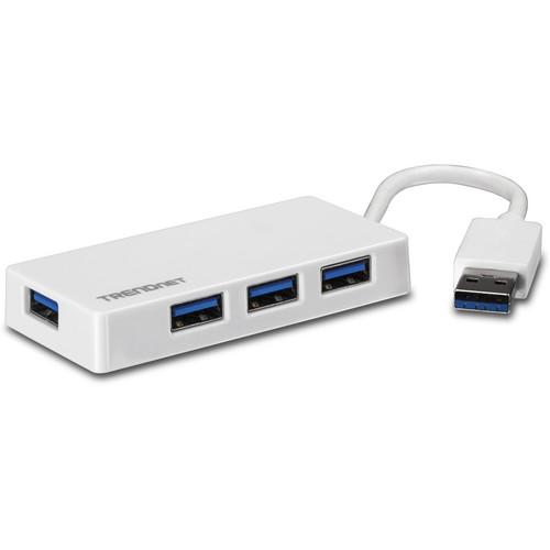 TRENDnet  4-Port USB 3.0 Mini Hub TU3-H4E, TRENDnet, 4-Port, USB, 3.0, Mini, Hub, TU3-H4E, Video