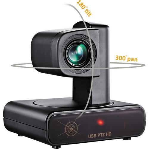 VDO360 HD PTZ USB Camera with 12x Optical Zoom VPTZH-01