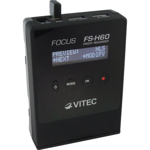VITEC Focus FS-H60 Portable Proxy Recorder with HDMI FSH60/VITEC, VITEC, Focus, FS-H60, Portable, Proxy, Recorder, with, HDMI, FSH60/VITEC