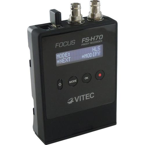 VITEC Focus FS-H70 Portable Proxy Recorder with SDI FSH70/VITEC, VITEC, Focus, FS-H70, Portable, Proxy, Recorder, with, SDI, FSH70/VITEC