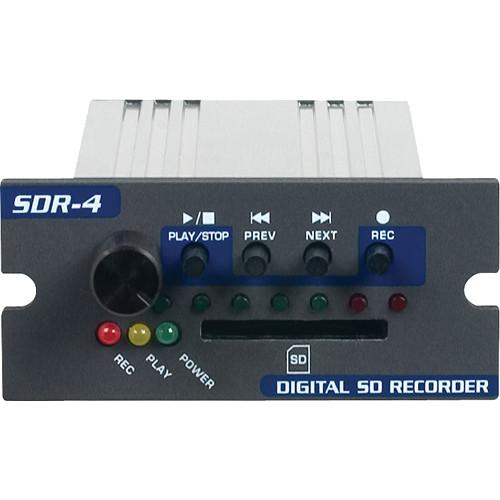 VocoPro SDR-4 Digital SD Card Recorder Module SDR-4, VocoPro, SDR-4, Digital, SD, Card, Recorder, Module, SDR-4,