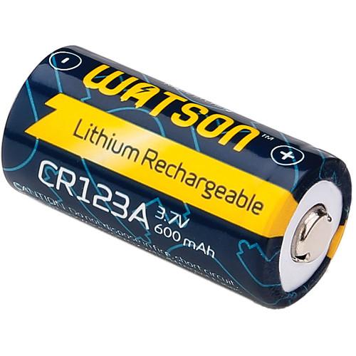 Watson CR-123A Rechargeable Lithium Battery CR-123A-II, Watson, CR-123A, Rechargeable, Lithium, Battery, CR-123A-II,