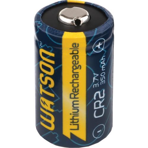 Watson CR-2 Rechargeable Lithium Battery (3.7V, 350mAh) CR2-II