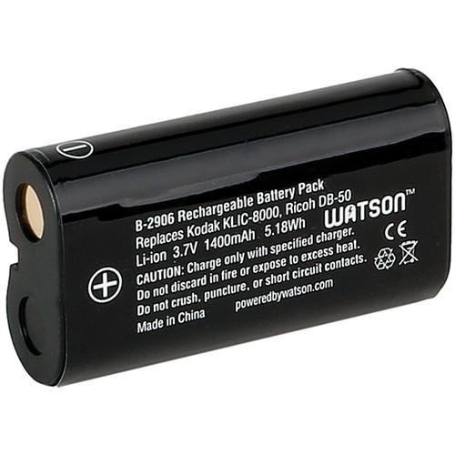 Watson KLIC-8000 Lithium-Ion Battery Pack (3.7V, 1400mAh) B-2906
