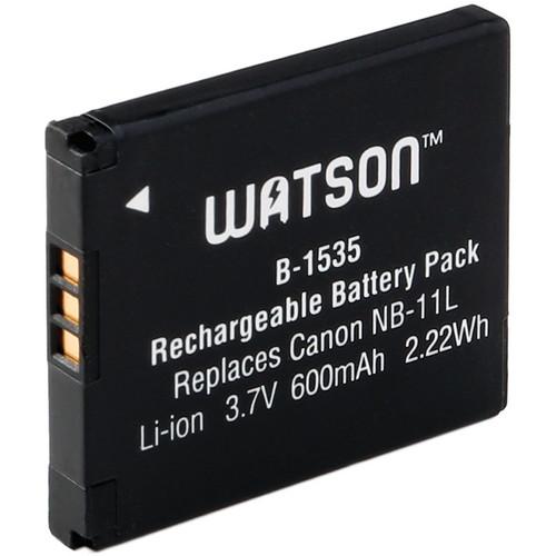 Watson NB-11L Lithium-Ion Battery Pack (3.7V, 600mAh) B-1535, Watson, NB-11L, Lithium-Ion, Battery, Pack, 3.7V, 600mAh, B-1535,