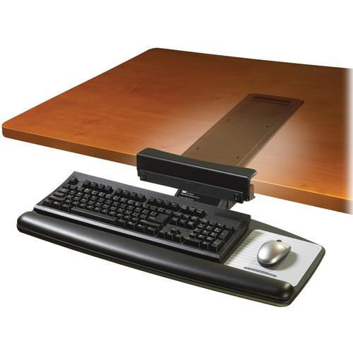 3M AKT65LE Adjustable Keyboard Tray with Knob-Adjust Arm AKT65LE