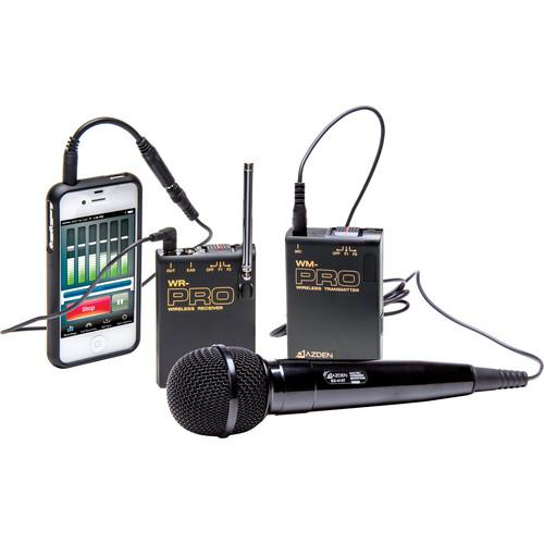 Azden WMS-PRO i VHF Wireless Lavalier and Handheld WMS-PRO   I, Azden, WMS-PRO, i, VHF, Wireless, Lavalier, Handheld, WMS-PRO, , I