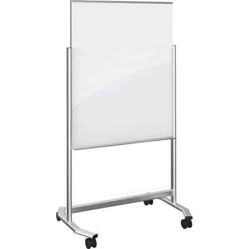 Balt Visionary Move Mobile Magnetic Glass Whiteboard 74950
