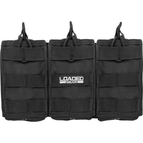 Barska CX-200 Loaded Gear Triple Magazine Pouch (Black) BI12246, Barska, CX-200, Loaded, Gear, Triple, Magazine, Pouch, Black, BI12246