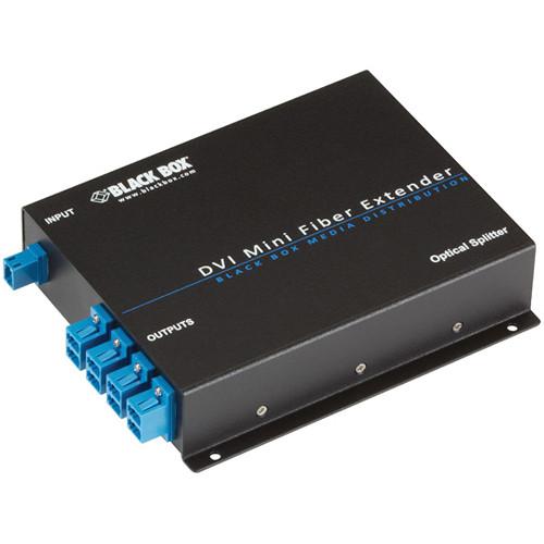 Black Box  8-Port Optical Splitter AVX-DVI-FO-SP8, Black, Box, 8-Port, Optical, Splitter, AVX-DVI-FO-SP8, Video