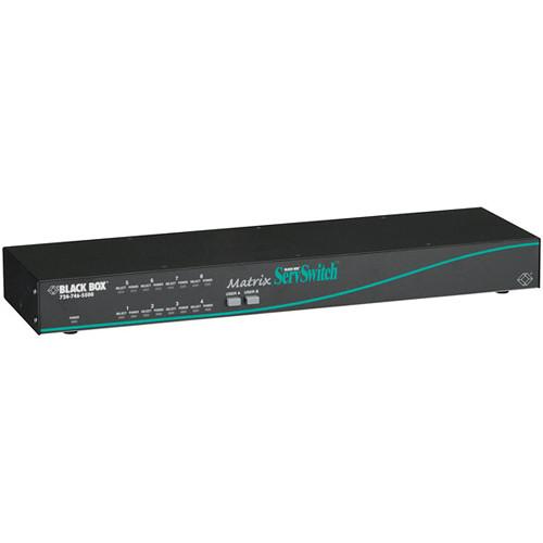 Black Box Matrix ServSwitch for PC with 2 Users x 4 SW741A-R3, Black, Box, Matrix, ServSwitch, PC, with, 2, Users, x, 4, SW741A-R3