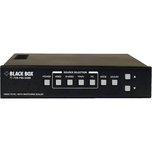 Black Box Video to PC/HDTV Switching Scaler AC136A-R2, Black, Box, Video, to, PC/HDTV, Switching, Scaler, AC136A-R2,