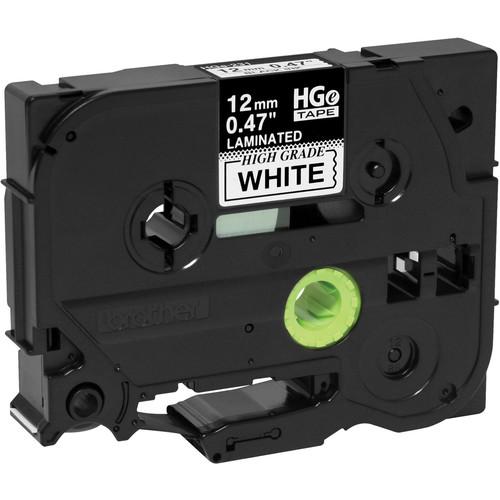Brother Black on White HGe Tape with Extra-Strength HGES2315PK