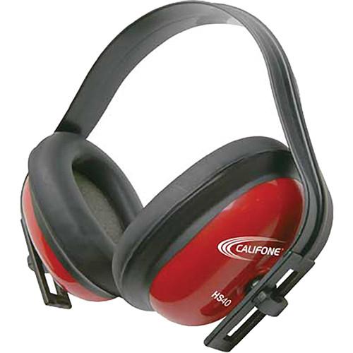 Califone HS40 Hearing Protector Headphones (Red) HS40